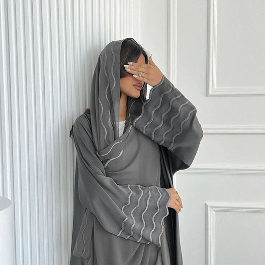 Abaya Jasmine grise